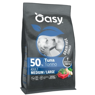 Oasy Grain Free Formula Medium/Large al Tonno
