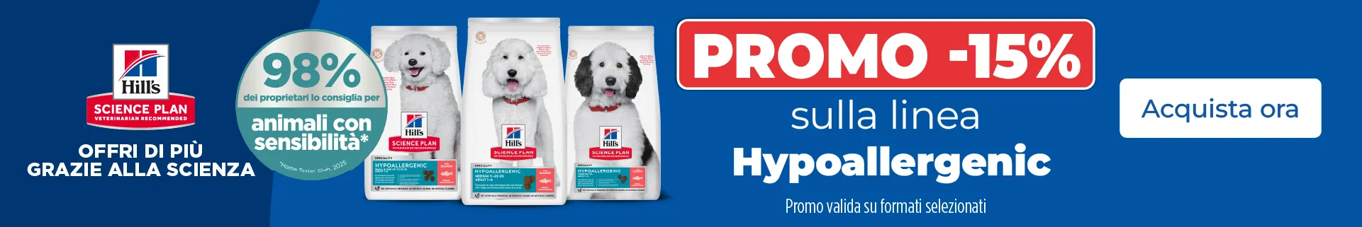 Promo Hill's - Settembre 2026 - Science Plan
