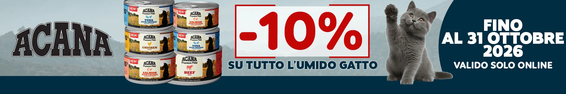 Promo Acana - Settembre 2026