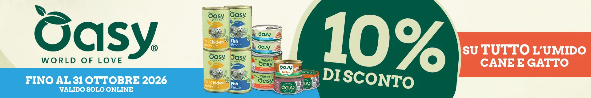 Promo Oasy - Settembre 2026