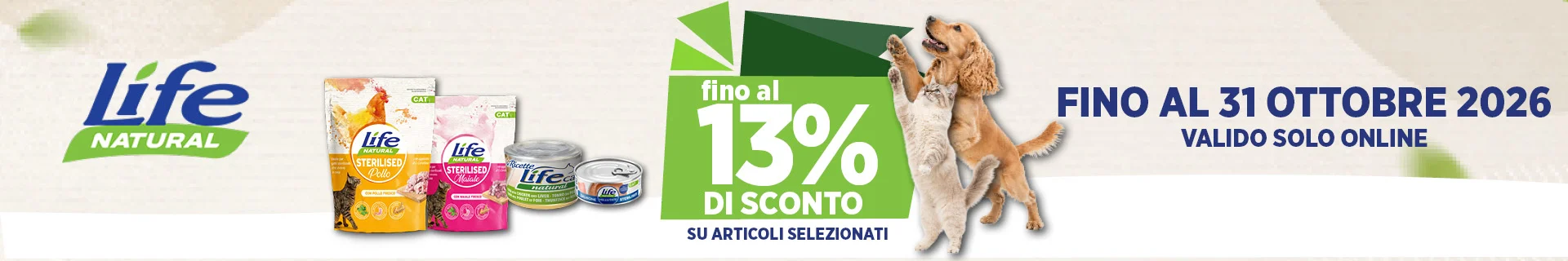 Promo Life Natural - Settembre 2026