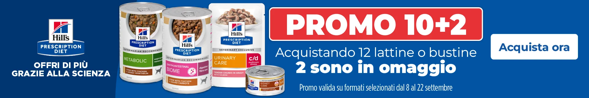 Promo Hill's - Settembre 2026 - Prescription Diet