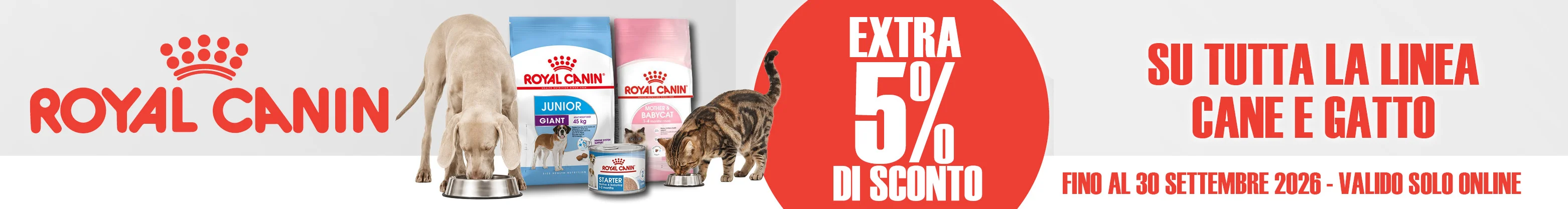 Promo Royal Canin - Settembre 2026