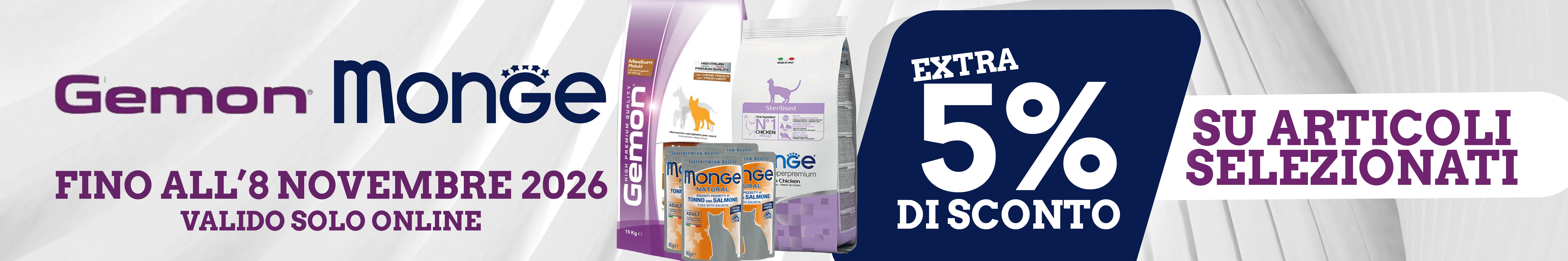 Promo Monge - Settembre 2026