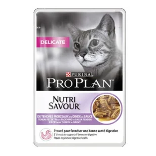 Purina Pro Plan Nutrisavour Delicate (tacchino in salsa)