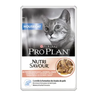 Purina Pro Plan Nutrisavour Housecat (salmone in salsa)