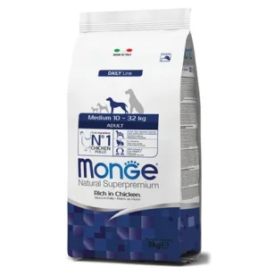 Monge Natural Superpremium Medium Adult (pollo)