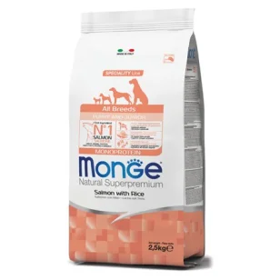 Monge Natural Superpremium All Breeds Puppy (salmone e riso)