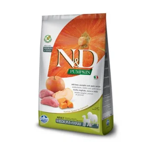 Farmina N&D Pumpkin Medium/Maxi Canine (Cinghiale, Zucca e Mela)