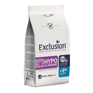 Exclusion Diet Hypoallergenic Small Breed Pesce e Patate