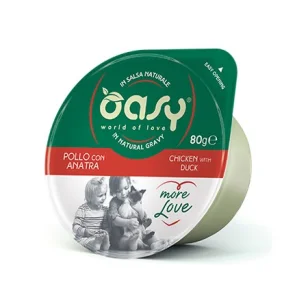 Oasy More Love Green Cup pollo con anatra