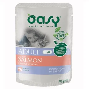 Oasy Bocconcini Adult con Salmone