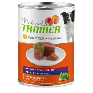 Natural Trainer Medium/Maxi Adult umido (pollo)