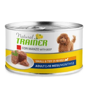 Natural Trainer Small & Toy Adult umido (manzo)