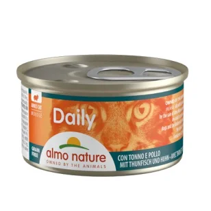 Almo Nature Daily Mousse per Gatti al Tonno e Pollo