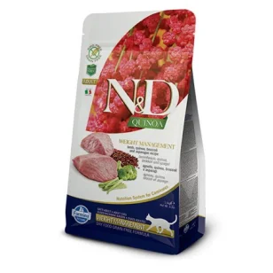 Farmina N&D Quinoa Weight Management Feline (Agnello)