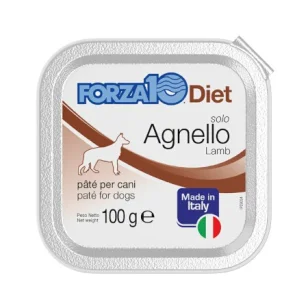 Forza 10 Solo Diet paté all’agnello per cani