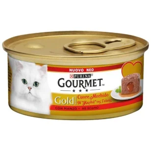 Purina Gourmet Gold Cuore Morbido con Manzo