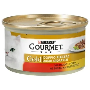 Purina Gourmet Gold doppio piacere con manzo e pollo