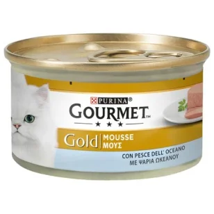 Purina Gourmet Gold Mousse con Pesce dell'Oceano