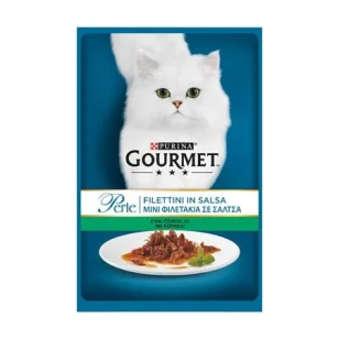 Purina Gourmet Perle Filettini in Salsa con Coniglio