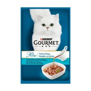 Purina Gourmet Perle Trionfo di Salsa con Tonno