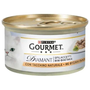 Purina Gourmet Diamant sfilaccetti con tacchino naturale