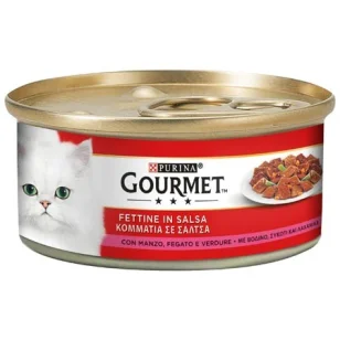 Purina Gourmet Rosso Fettine Verdure Manzo e Fegato
