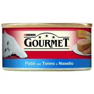 Purina Gourmet Rosso paté tonno e pesce dell'oceano