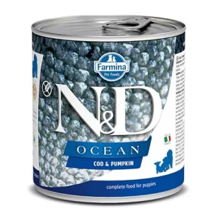 Farmina N&D Ocean Canine Puppy Umido (Merluzzo e Zucca)