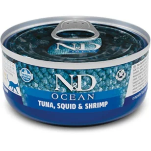 Farmina N&D Ocean Feline Adult (Tonno Calamari e Gamberi)