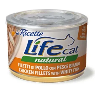 Life Natural Cat Le Ricette (pollo, pesce bianco, zucca)