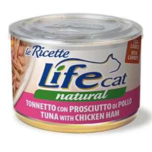 Life Natural Cat Le Ricette (tonno, prosciutto, carote)