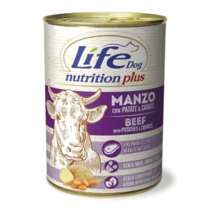 Life Natural Dog Nutrition Plus (manzo, patate, carote)