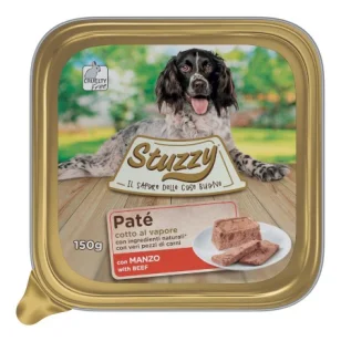 Stuzzy Paté Classico per Cani Manzo