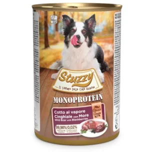 Stuzzy Monoprotein Adult Cinghiale, More ed Erbe Provenzali