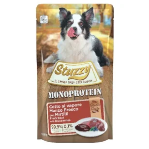 Stuzzy Monoprotein Grain & Gluten Free (Manzo e Mirtilli)