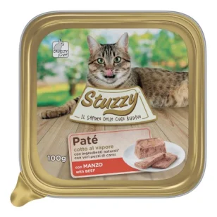 Stuzzy Paté Classico per Gatti al Manzo