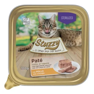 Stuzzy Paté Classico Sterilizzato con Pollo per Gatti