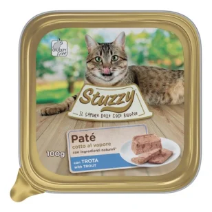 Stuzzy Paté Classico per Gatti con Trota