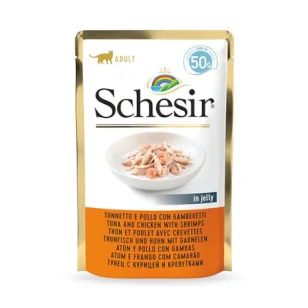 Schesir in bustina (tonnetto, pollo e gamberetti)
