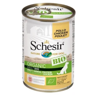 Schesir Bio dog in lattina (pollo)