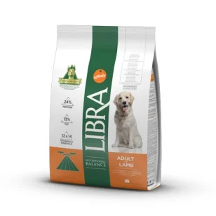 Libra Adult dog con agnello