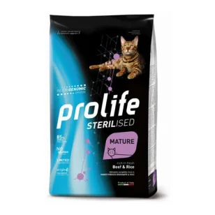 Prolife Sterilised Cat Mature (Manzo)