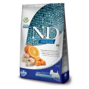 Farmina N&D Ocean canine adult mini (merluzzo, zucca e arancia)