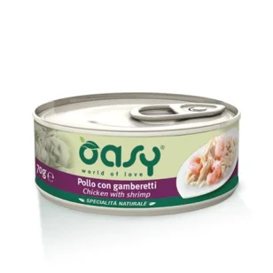 Oasy per Gatti al Pollo con Gamberetti