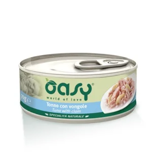 Oasy per Gatti al Tonno con Vongole
