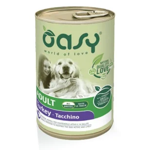 Oasy Lifestage Adult Dog Paté al Tacchino