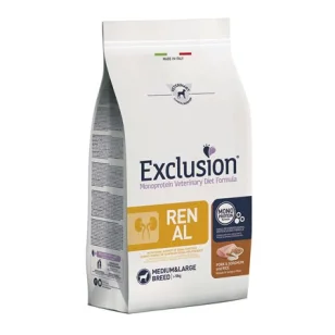 Exclusion Diet Renal Medium/Large Breed maiale, sorgo e riso