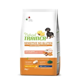 Natural Trainer Sensitive Adult Small & Toy (salmone)